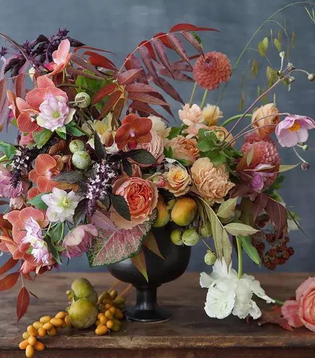 分享一組舊金山花藝師Kiana的大作，抱走舔屏去！
