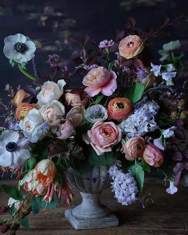 分享一組舊金山花藝師Kiana的大作，抱走舔屏去！