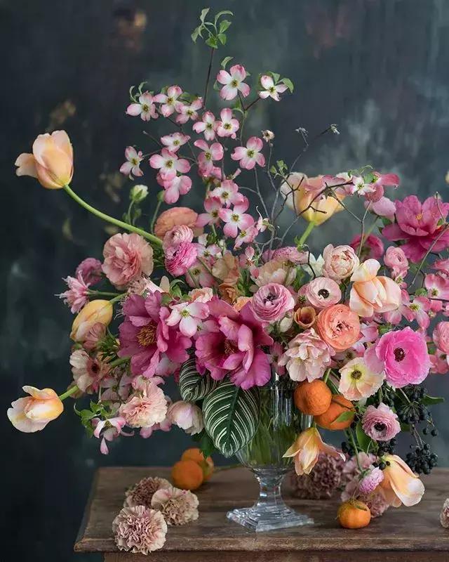 分享一組舊金山花藝師Kiana的大作，抱走舔屏去！