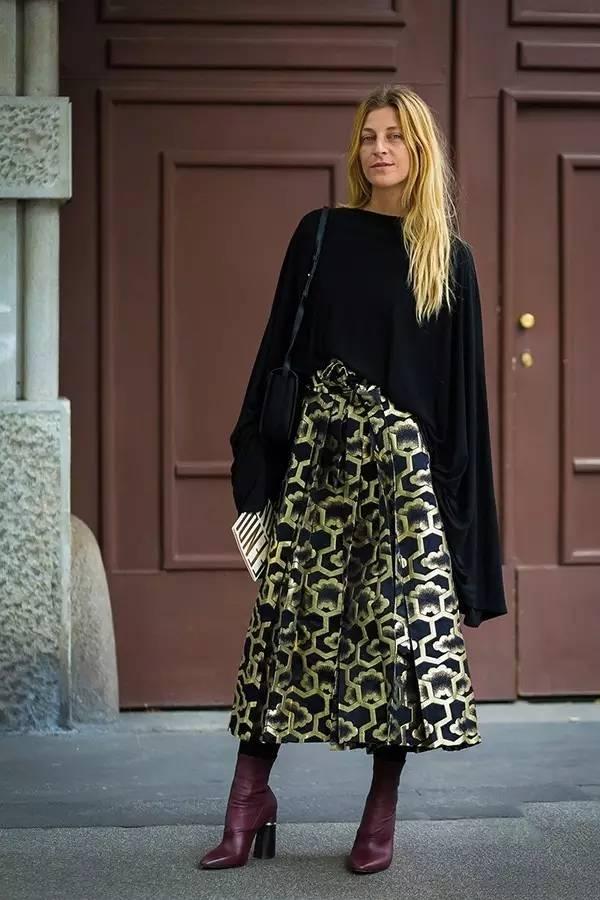 秋冬穿裙裝，時尚保暖兩不誤！