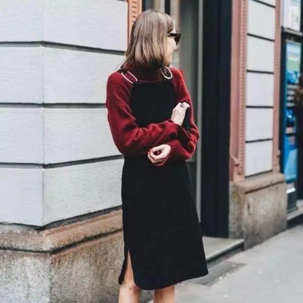 秋冬穿裙裝，時尚保暖兩不誤！