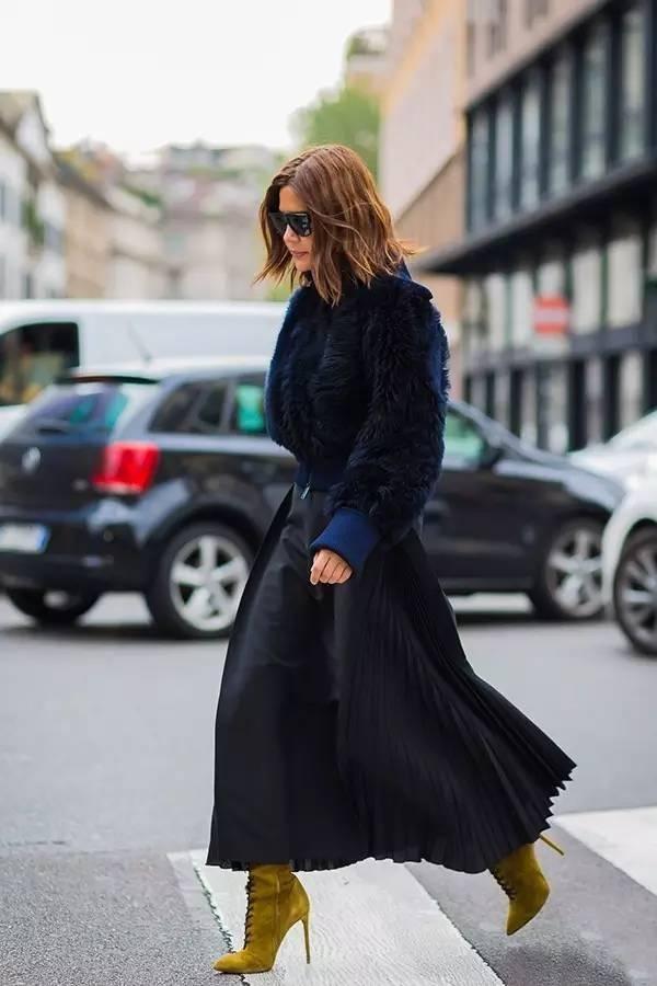 秋冬穿裙裝，時尚保暖兩不誤！