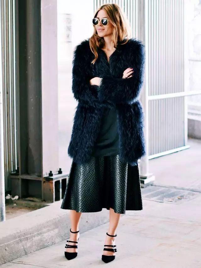 秋冬穿裙裝，時尚保暖兩不誤！