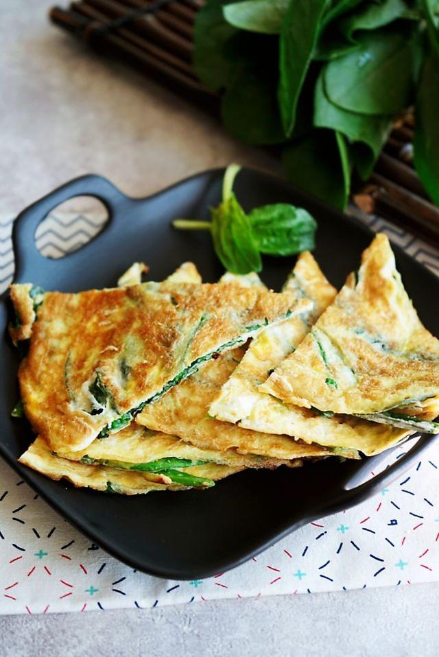 你不知道的鍋塌菠菜，原來這麼香，攤一張小娃搶著吃，做一次不夠