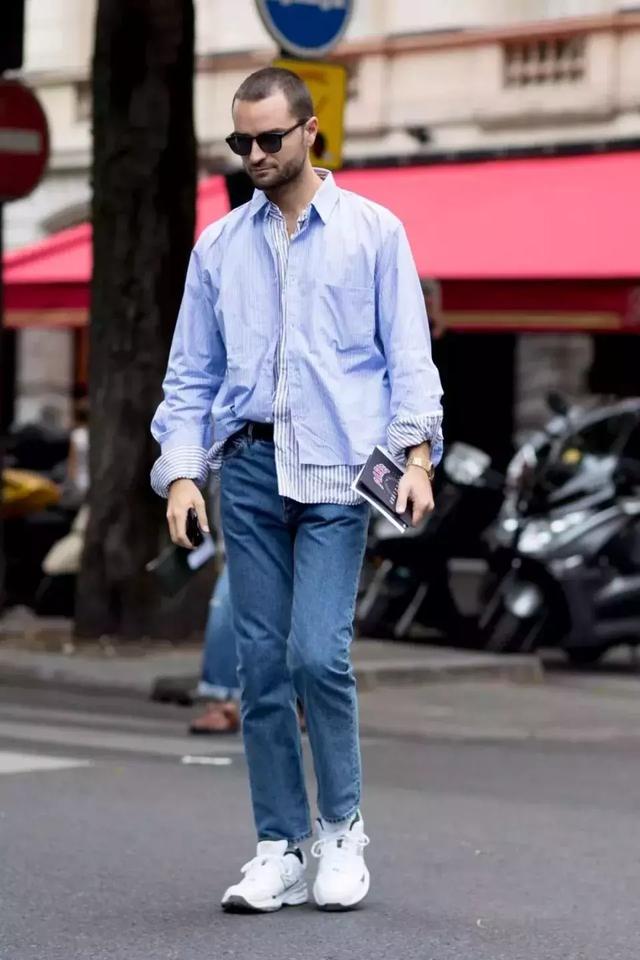 只要疊搭一件襯衣，就能把冬天所有的外套穿得帥氣有型！