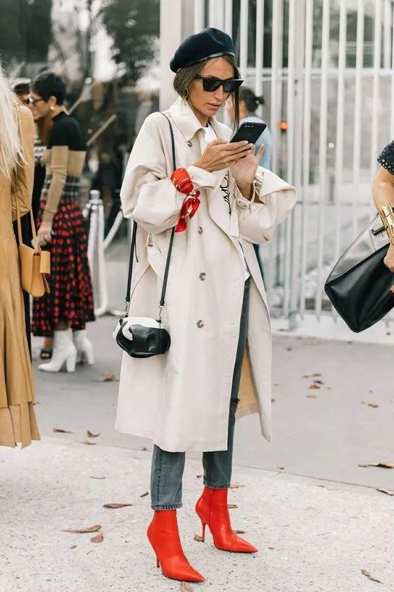 秋冬季，你穿大紅靴子，絕對能秒殺全場！