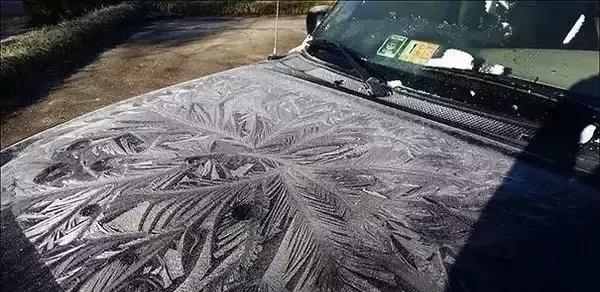 凍成冰棍的車原來這麼美，都不捨得開了！