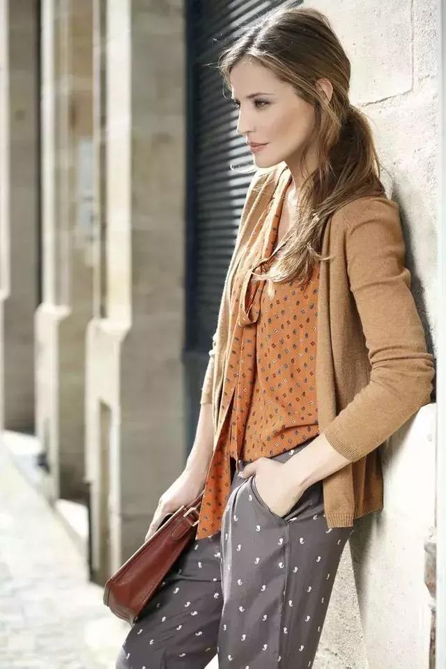 毛衣加襯衫，驚豔的舊衣改造