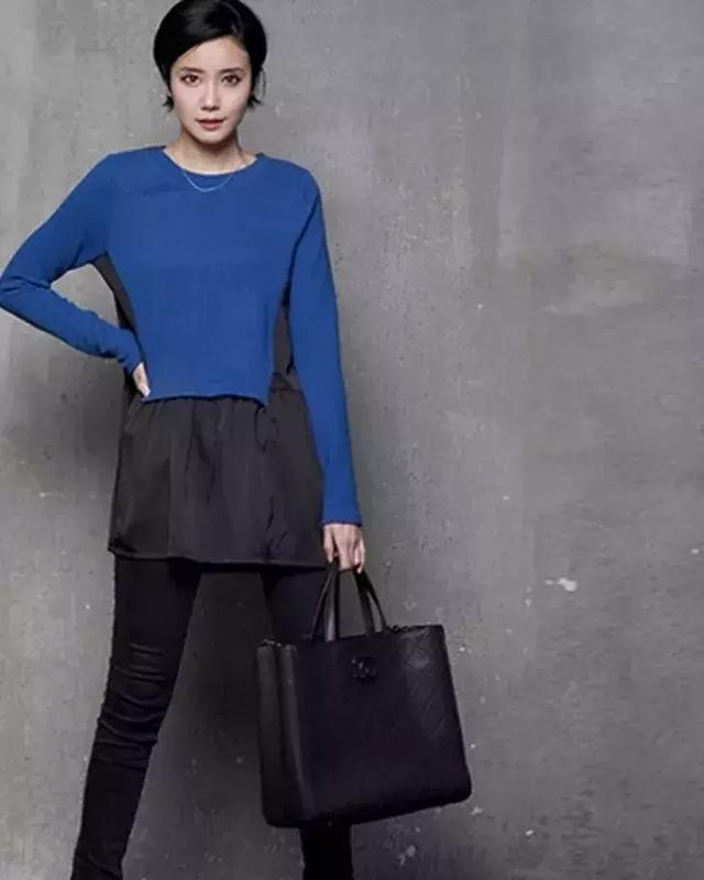 毛衣加襯衫，驚豔的舊衣改造