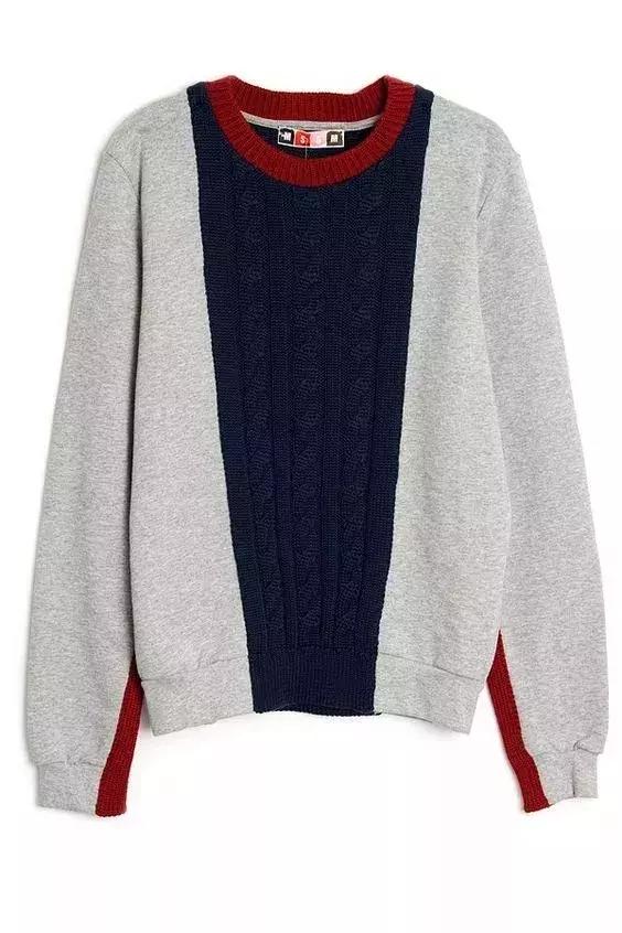 毛衣加襯衫，驚豔的舊衣改造