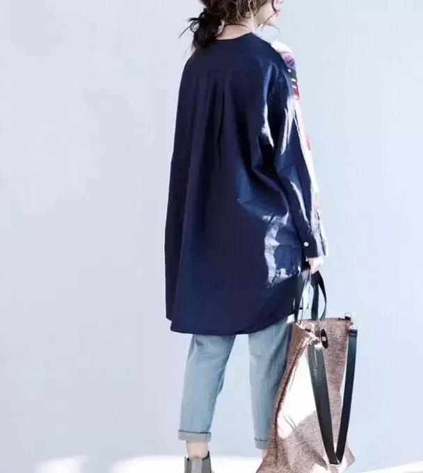 毛衣加襯衫，驚豔的舊衣改造