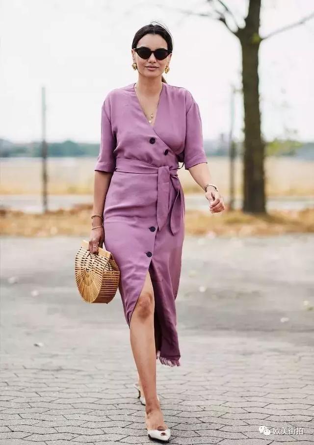 穿件紫色單品才顯高冷感還有種神秘感！