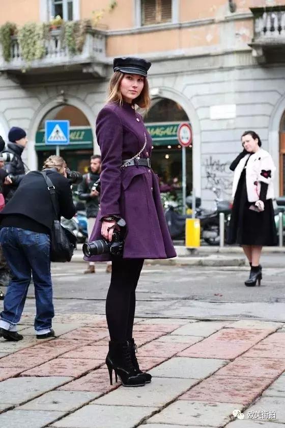 穿件紫色單品才顯高冷感還有種神秘感！