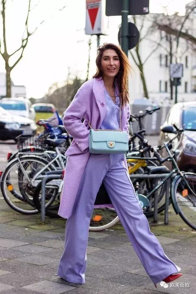穿件紫色單品才顯高冷感還有種神秘感！