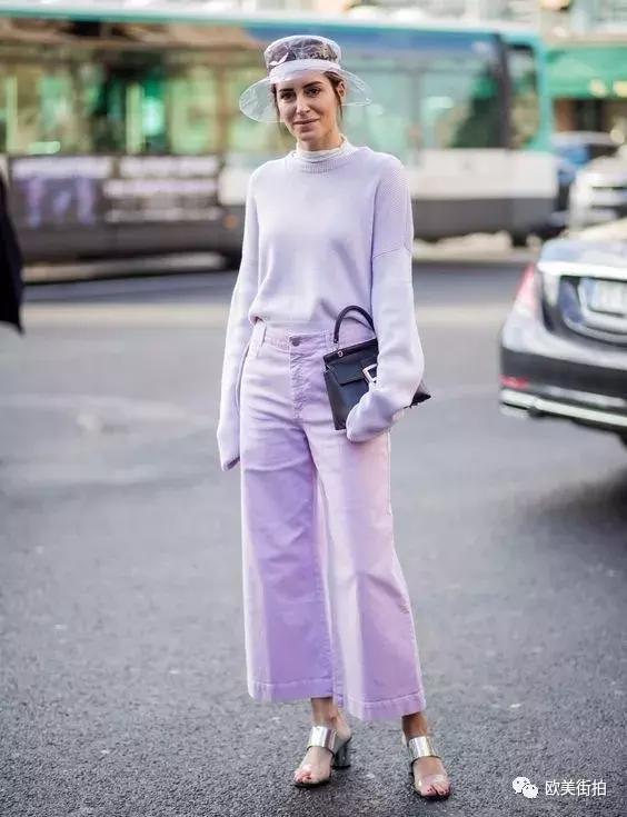 穿件紫色單品才顯高冷感還有種神秘感！