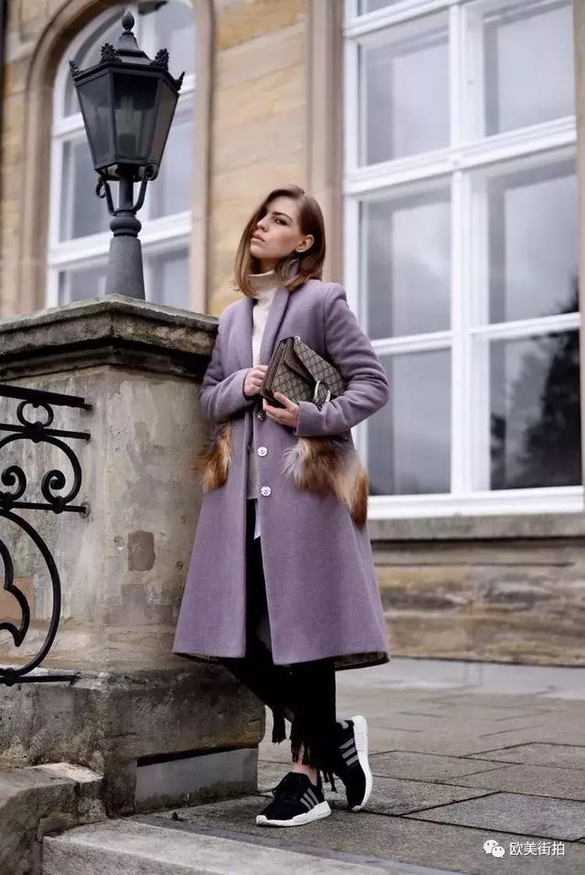 穿件紫色單品才顯高冷感還有種神秘感！