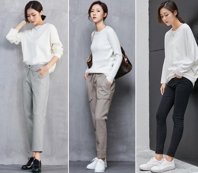 40歲女人可以這樣搭配，黑白灰也能演繹出高級感，知性又溫柔的美