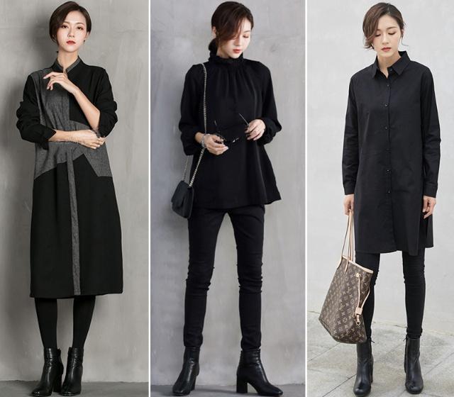 40歲女人可以這樣搭配，黑白灰也能演繹出高級感，知性又溫柔的美