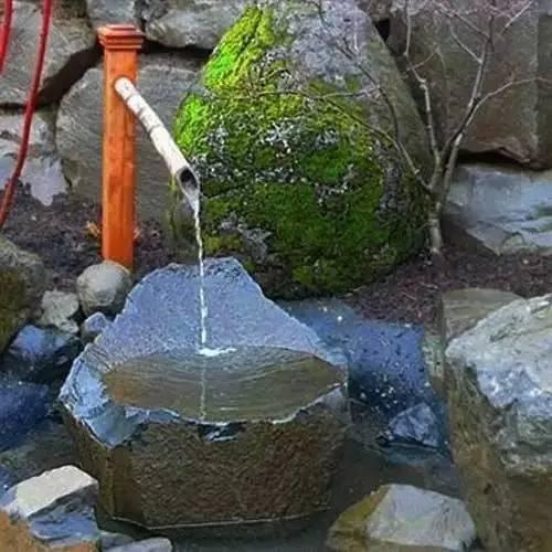 一塊拙石，一處水景，一隅禪意