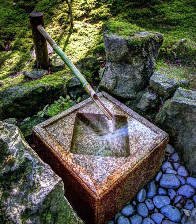 一塊拙石，一處水景，一隅禪意