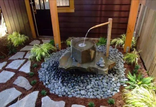 一塊拙石，一處水景，一隅禪意