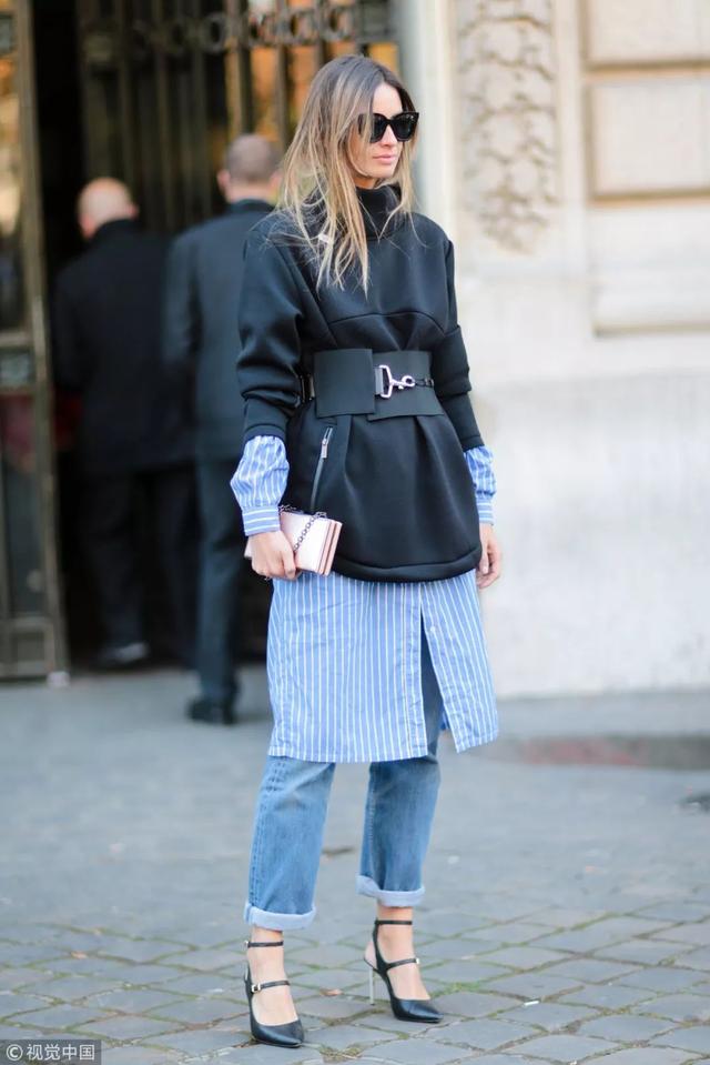 “媽媽”牛仔褲才是冬天裡我最缺的那一條!