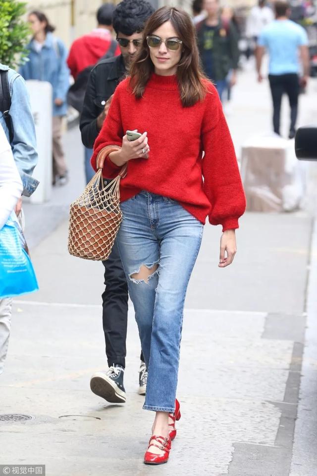 “媽媽”牛仔褲才是冬天裡我最缺的那一條!