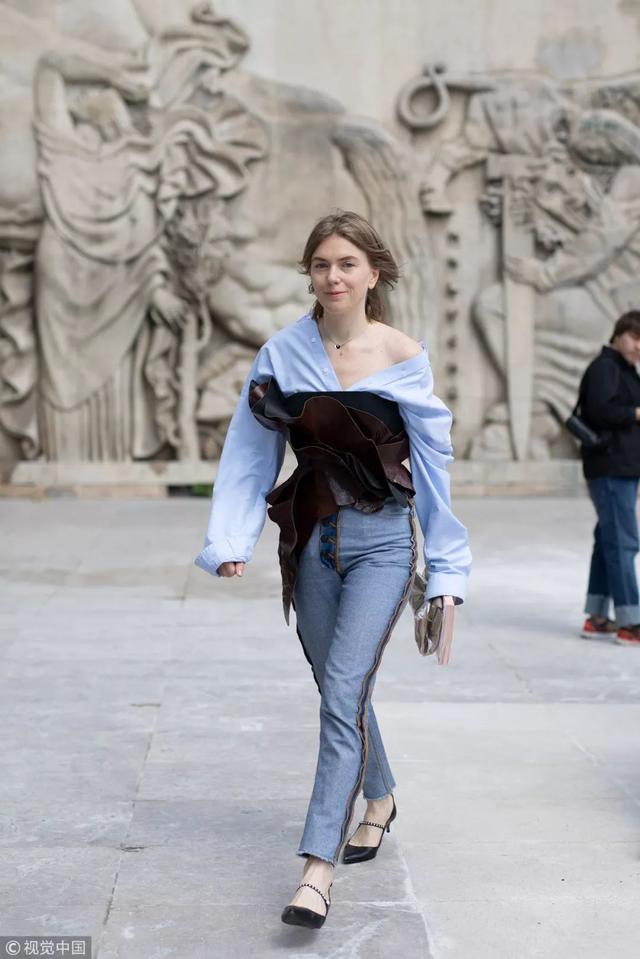 “媽媽”牛仔褲才是冬天裡我最缺的那一條!