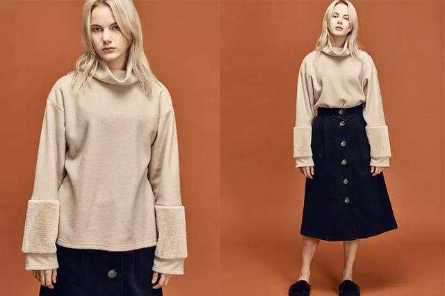 你也覺得袖子上長毛，可愛又時髦？