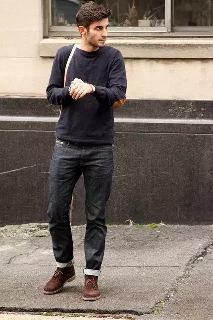 冬季必備的沙漠靴怎麼穿？