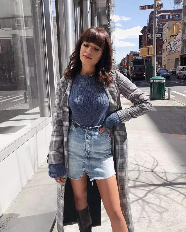 外套+裙子，這樣搭配溫暖又時髦！