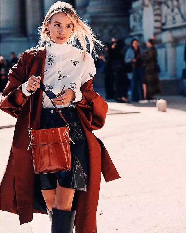 外套+裙子，這樣搭配溫暖又時髦！