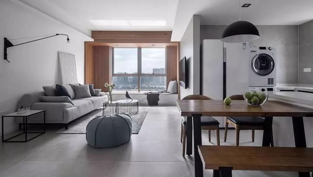 簡約的灰色地磚，貼得真好看！