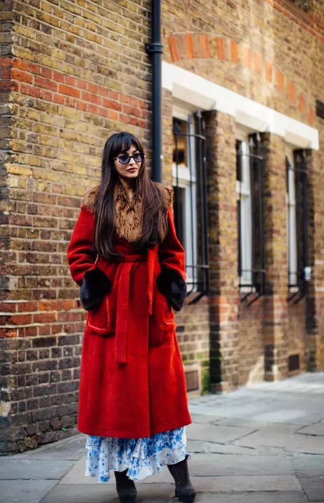 2019流行束腰大衣，火了！