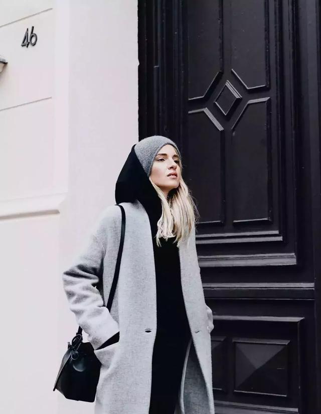 衛衣+大衣=時髦炸了！