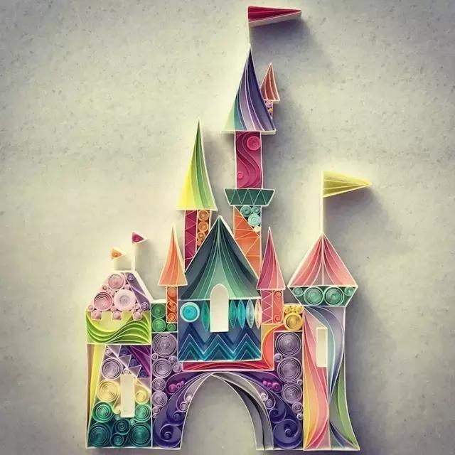 創意藝術手工衍紙作品欣賞