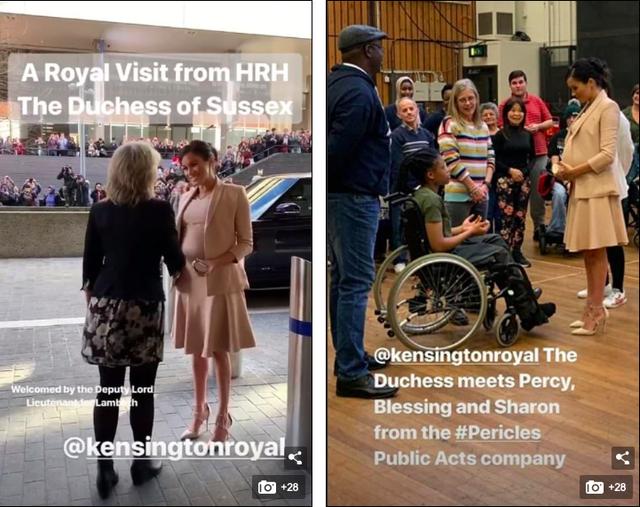 梅根穿高跟鞋扶牆走又惹危機，英媒：這是危險示範，大肚婆不要學