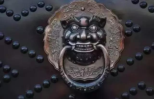中國古代大門標配:門環歷史
