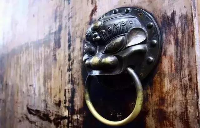 中國古代大門標配:門環歷史
