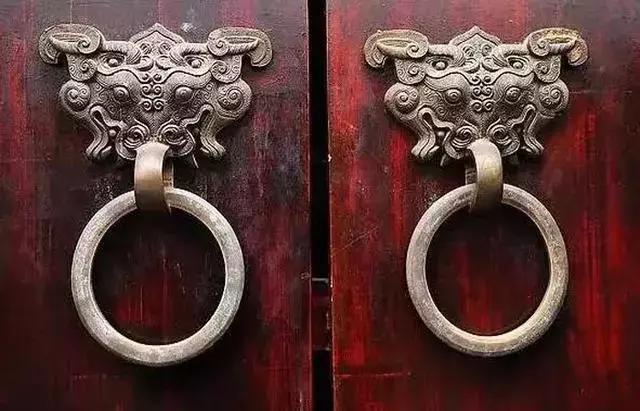 中國古代大門標配:門環歷史