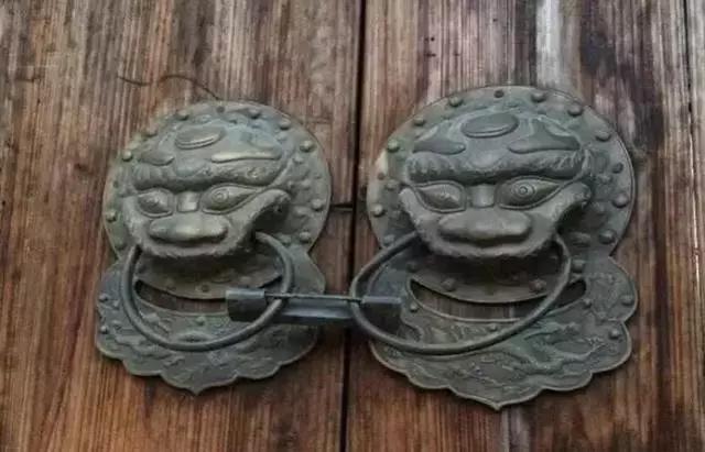 中國古代大門標配:門環歷史