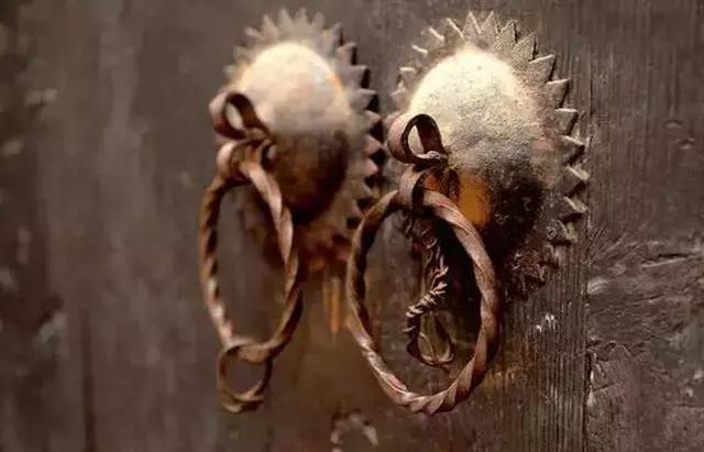 中國古代大門標配:門環歷史