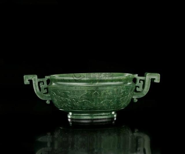 50件清代碧玉件，美翻了！