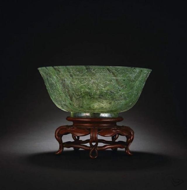 50件清代碧玉件，美翻了！