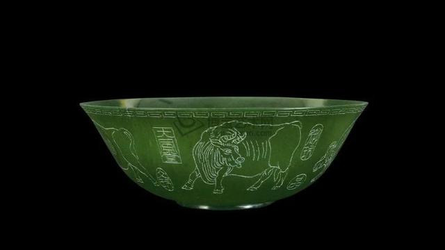 50件清代碧玉件，美翻了！