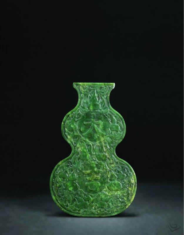 50件清代碧玉件，美翻了！