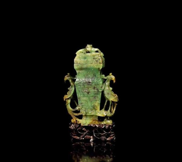 50件清代碧玉件，美翻了！