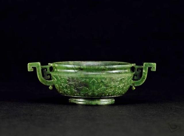 50件清代碧玉件，美翻了！