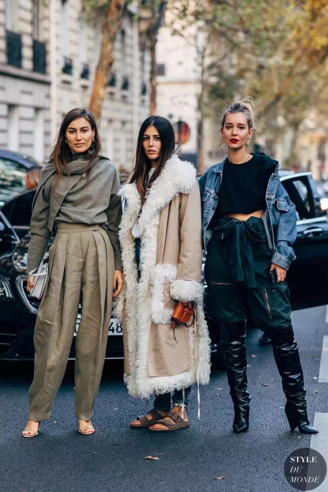 2019時尚IN操作，外套領子加點毛！