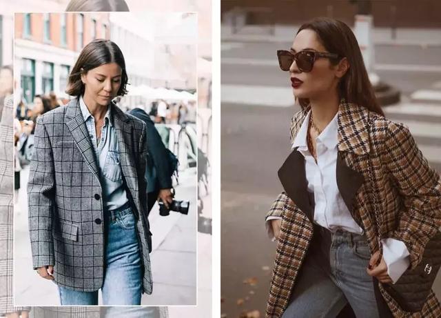 西裝＋牛仔褲，2019開春最時髦搭配！